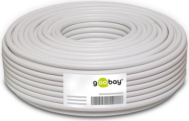 Actual product image Goobay Network cable CAT 7a S/FTP 4 x (S/FTP, CAT7a, 100 m)