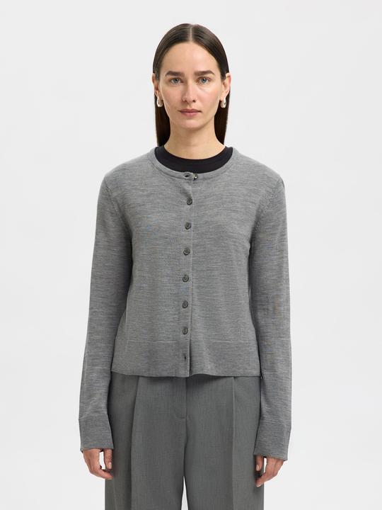 Image du produit Selected Femme Slfthea Ls Knit Merino Cardigan Noos (M)