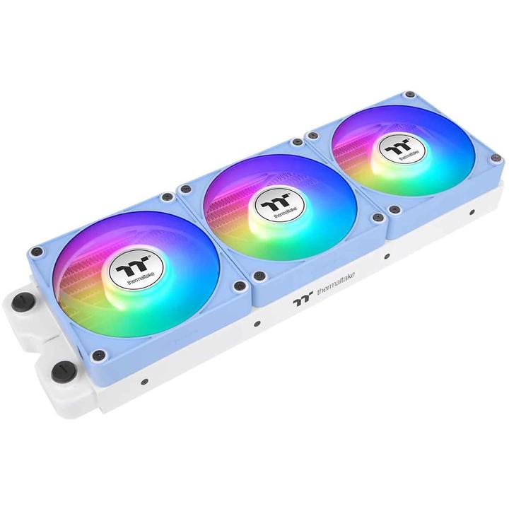 Actual product image Thermaltake TT CT120 EX Rev ARGB Sync PC Cooling Fan 3 Pack Hydrangea (120 mm, 3 x)
