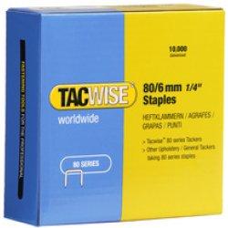 Tacwise, Chiodi e punti metallici per graffettatrice, 10.000 ™ Tackerklammern Typ 80/8mm, 0382 8 mm