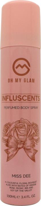 Produktbild Influsents Influscents Oh My Glam Miss Dee Parfümiertes Körperspray 100ml (100 ml, Körper- & Haarduftspray)