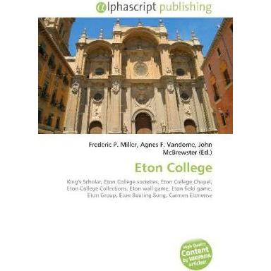 Eton College, Fachbücher