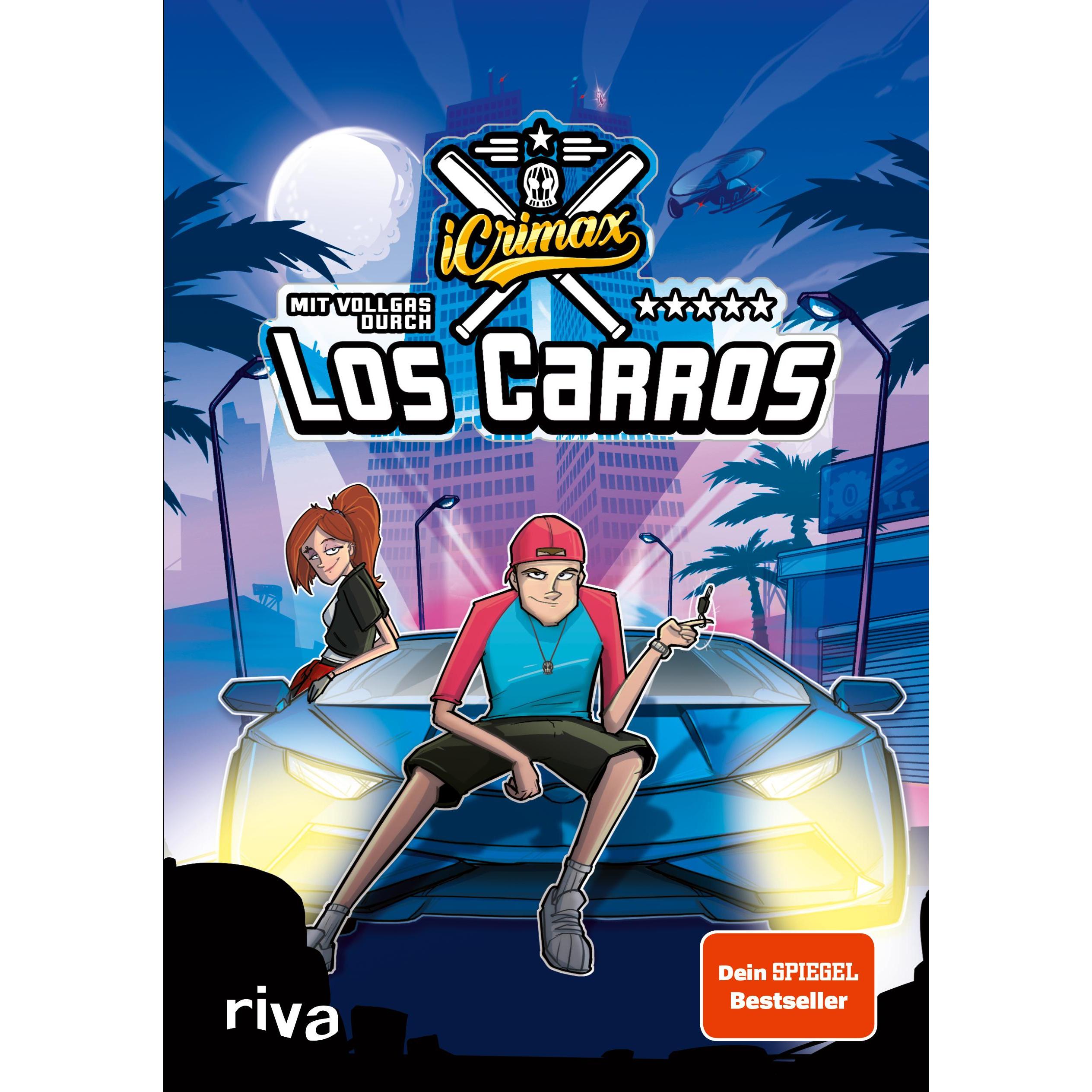 iCrimax: Mit Vollgas durch Los Carros, Kinderbücher von Marek Bláha, Fionna Frank