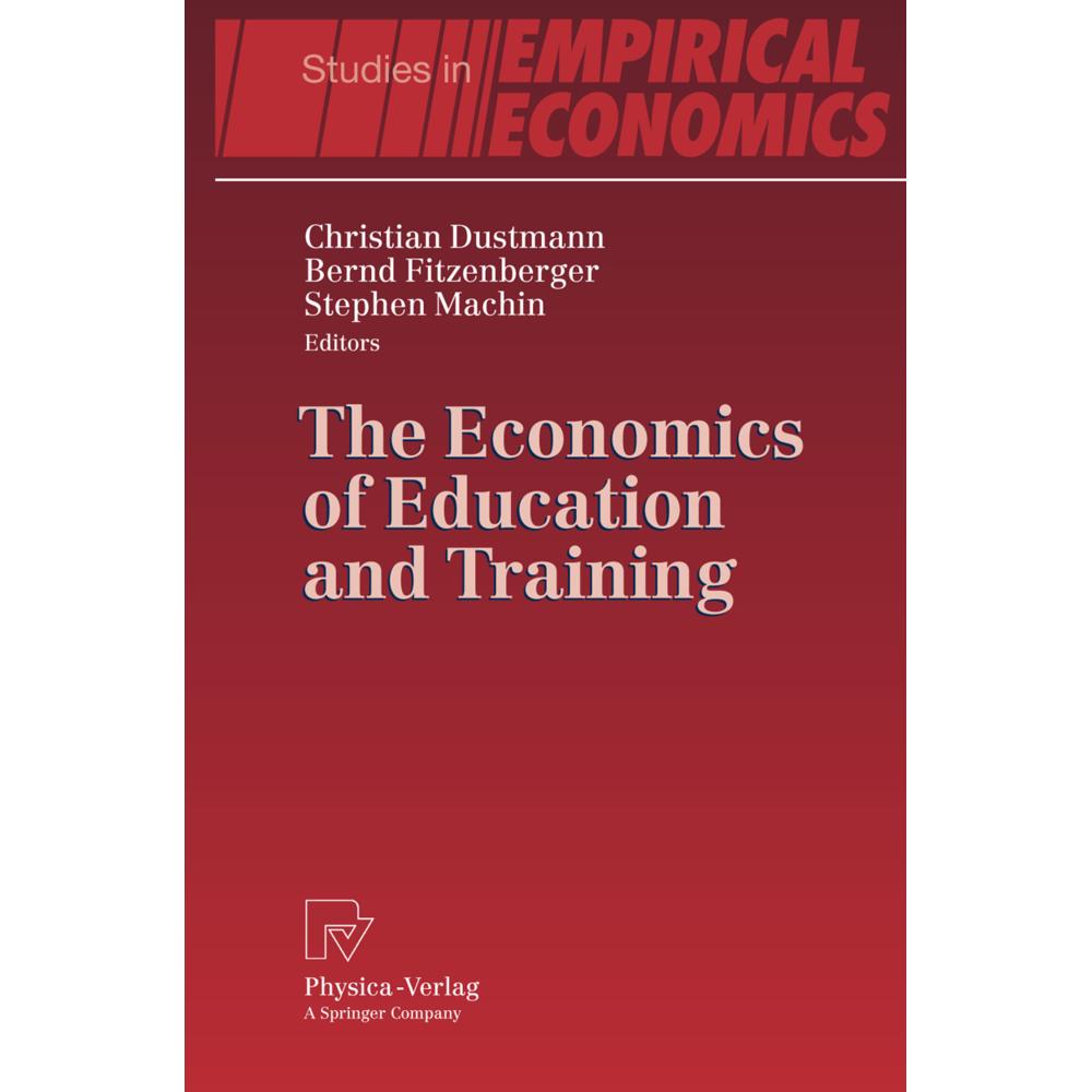 The Economics of Education and Training, Fachbücher