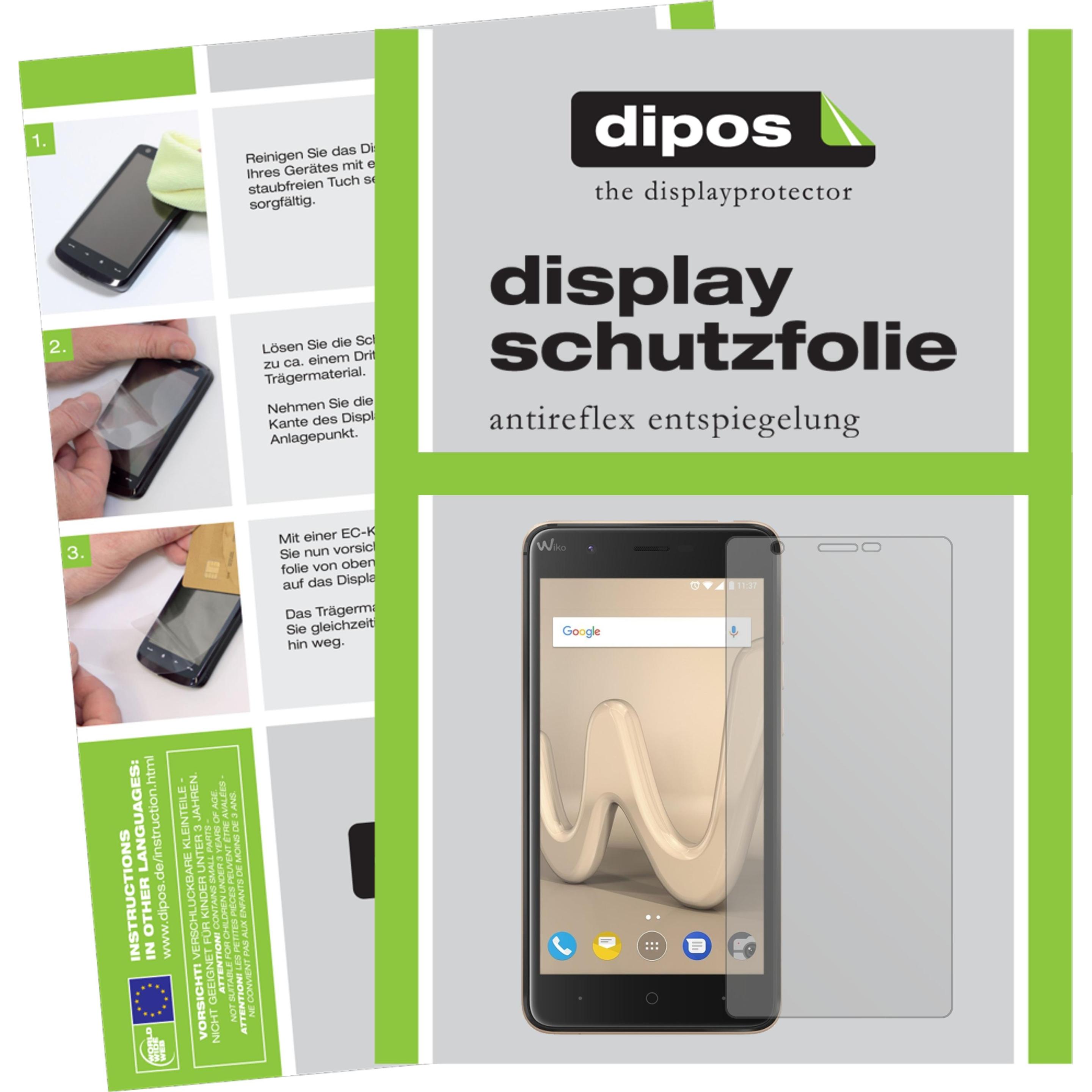 Thumbnail - Dipos Displayschutzfolie Antireflex (2 Stück, Wiko Harry), Smartphone Schutzfolie, Transparent