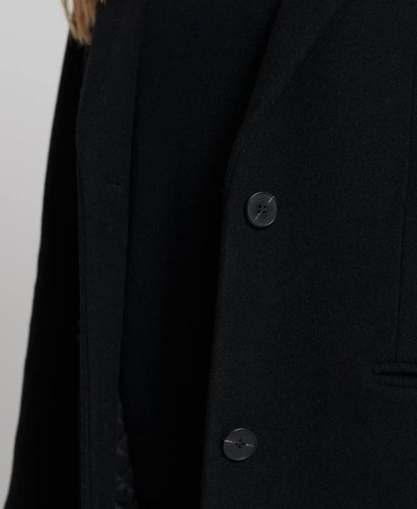 Actual product image Superdry Studios Quilt Wool Crombie Jacket (XXL)