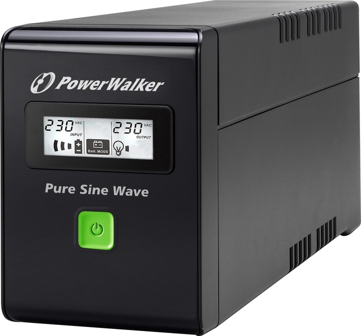 Actual product image Powerwalker VI 800 SW IEC USV (800 VA, 480 W, Line-interactive UPS)