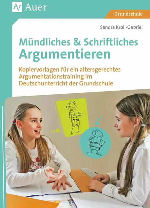 Produktbild Mündliches & Schriftliches Argumentieren (Deutsch, Sandra Kroll-Gabriel, 2018)