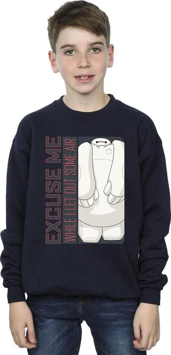 Produktbild Disney Big Hero 6 Baymax Excuse Me Some Air Sweatshirt Jungen (116)