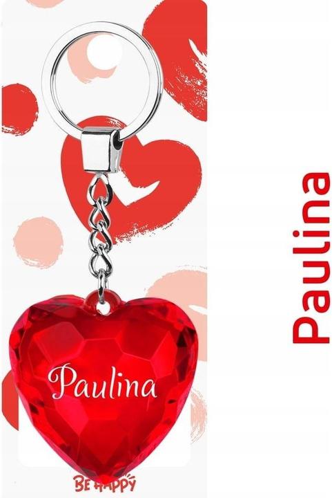 Actual product image Happy Color Paulina-Herz-Schlüsselanhänger