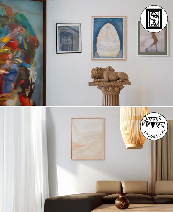 Actual product image I Am Creative Shadow gap frame (60 x 80 cm)