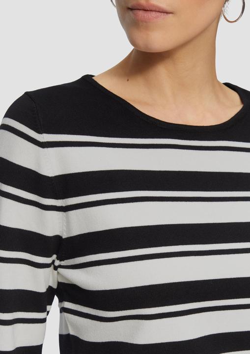 Image du produit S.Oliver Strickpullover Gestreifter Strickpullover aus Viskosemix (38)
