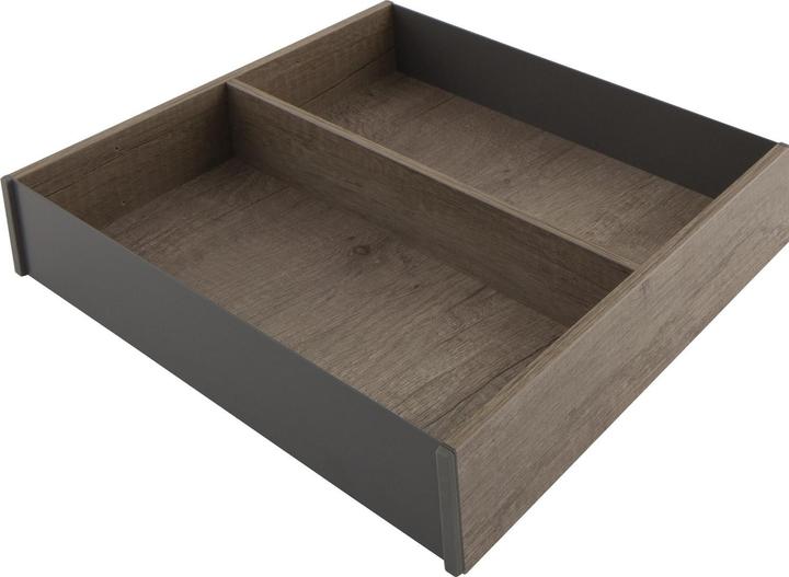 Blum Ambia-Line kitchen frame cutlery tray 273x242x50mm, Nebraska oak steel
