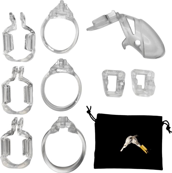 Produktbild The Vice Keuschheitskäfig Standard – Transparent