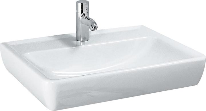 Produktbild Laufen Waschtisch PRO A m Überlauf ohne Hahnloch 600x480mm weiss (480 mm, 600 mm)