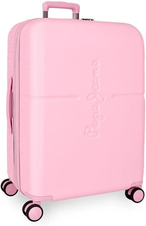 Actual product image Pepe Jeans Medium Suitcase with Expandable Capacity, TSA Lock, and Multi-Directional Wheels (79 l)
