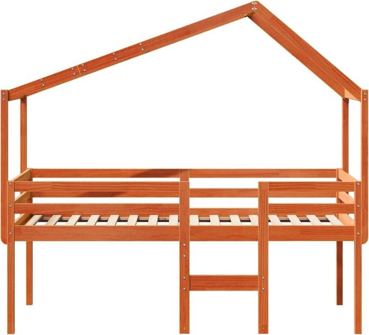 Actual product image vidaXL Loft bed with roof (80 x 200 cm)