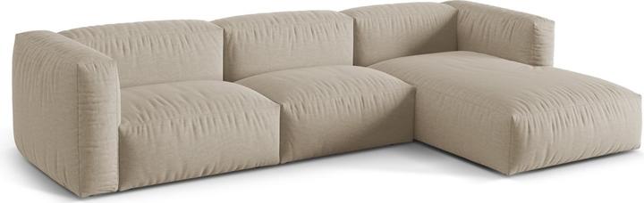 Image du produit Micadoni Canapé D'Angle Droit Modulaire, "Martina", 3 Places, 332x176x75 Fabriqué en Europe (Canapé d'angle)