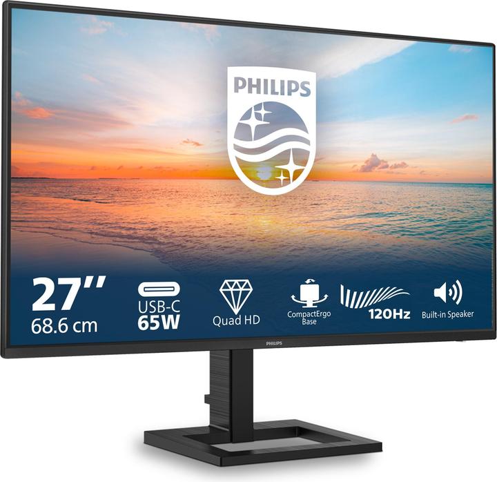 Philips 27E1N1600AE (2560 x 1440 pixels, 27")
