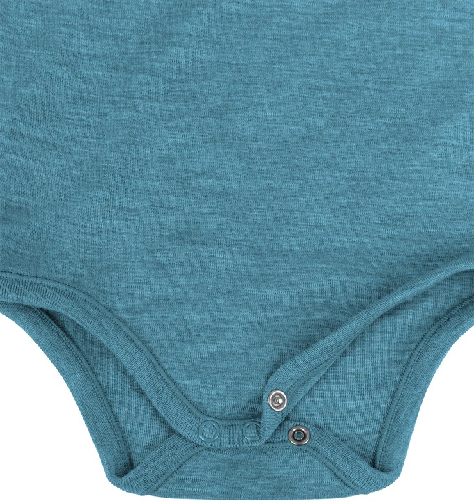 Produktbild Normani 2er Pack Doppelpack Baby-Body Merino Wickelbody Bodysuit Langarm - 9343 (44)