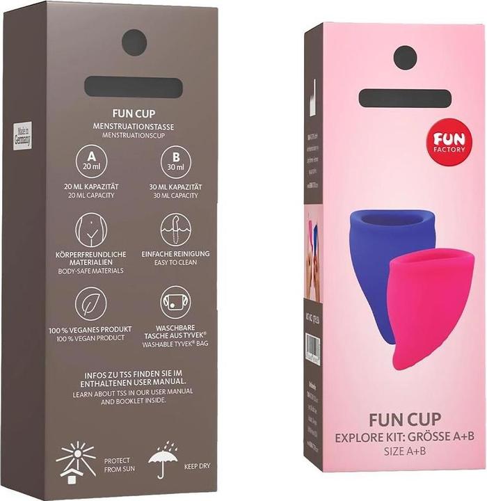 Produktbild Fun Factory Fun Cup Explore Kit (Mini, Large)
