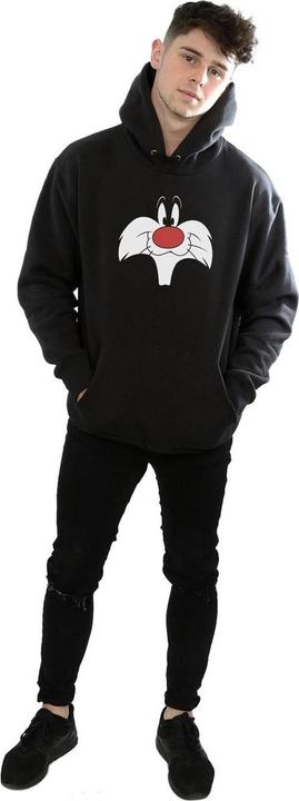 Produktbild Looney Tunes Sylvester Big Face Kapuzenpullover (S)