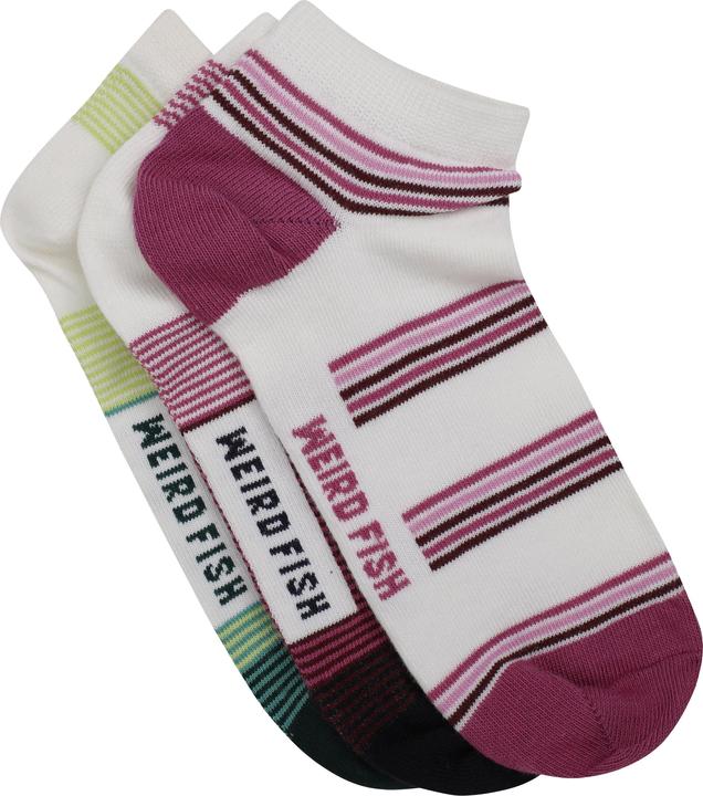 Actual product image Weird Fish Womens/Ladies Loretta Trainer Socks (Pack of 3) (pack of 3, 37 - 40.5)