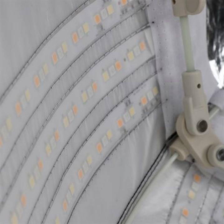 Produktbild Falcon Eyes RGB LED Lampe RX-782 mit Faltbare Softbox 100 cm (Flächenleuchte)