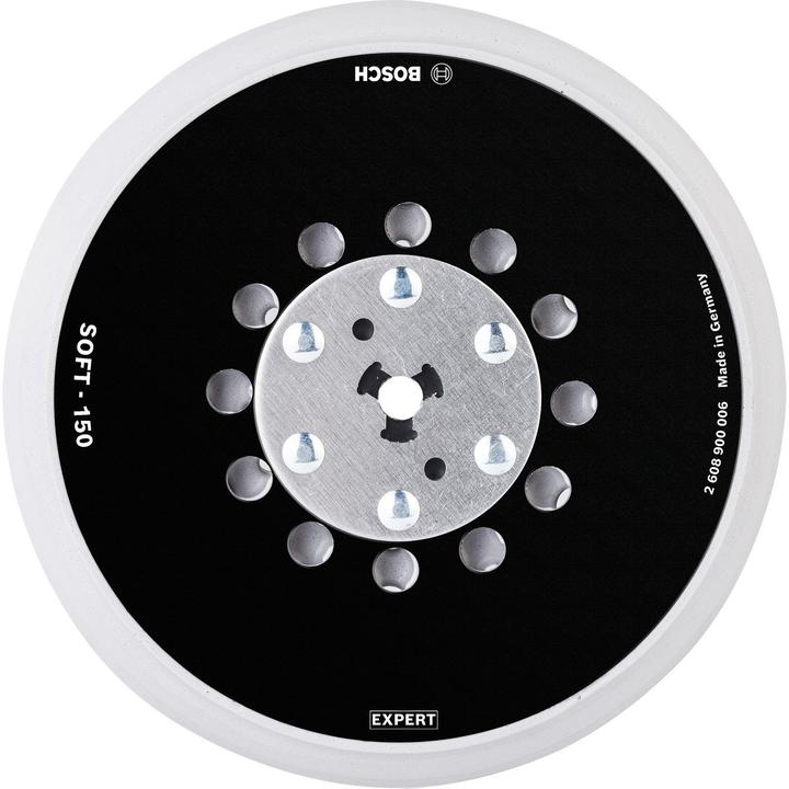 Actual product image Bosch Professional Zubehör EXPERT Multihole universal backing pad, 150 mm, soft (Fine)