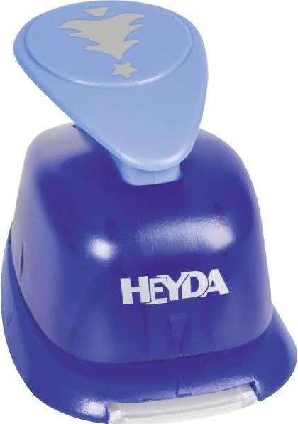 Heyda Motivstanzer für Karton bis 220g/qm grosser Weihnachtsbaum ca. 25x25mm
