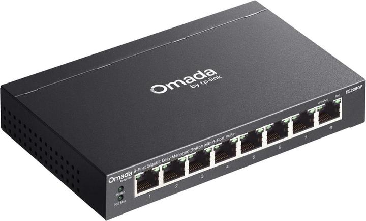 Actual product image Omada 8-Port Gigabit Easy Managed (8 ports)