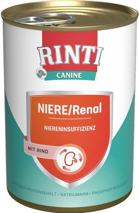 Image du produit Rinti Nourriture humide Rein / Renal Boeuf, 400 g (Adulte, 1 pcs, 400 g)