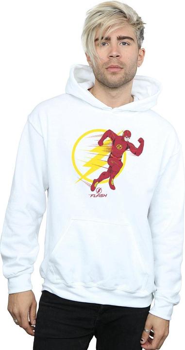 Immagine prodotto The Flash Running Emblem Felpa con Cappuccio Uomo (S)