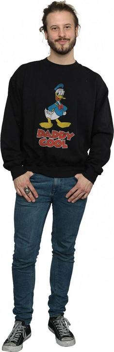 Actual product image Disney Mens Daddy Cool Donald Duck Sweatshirt (S)