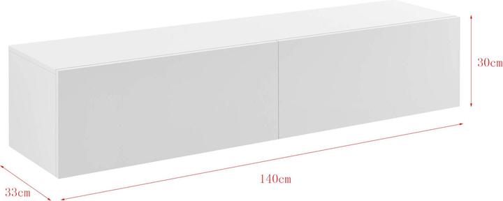 Produktbild En.Casa Evaton (140 x 33 x 30 cm)
