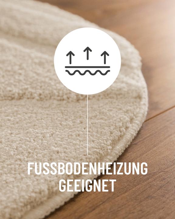 Actual product image Wecon Home Badteppich Marc (80 x 80 cm)