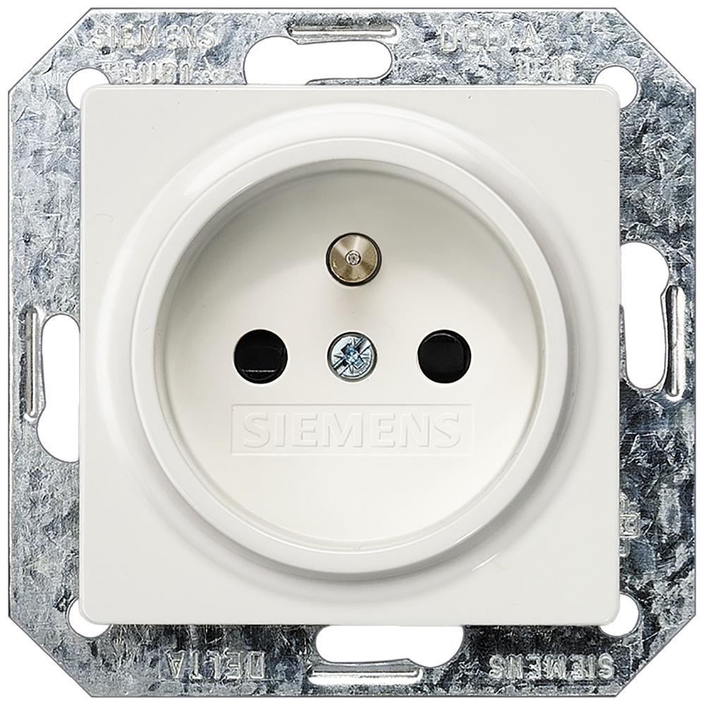 Siemens, Steckdose, Steckdose 1f ti-ws glz DELTAi-system UP 5UB1918