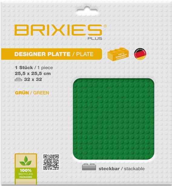 Image du produit Brixies Panneau de construction 32x32 Basic vert