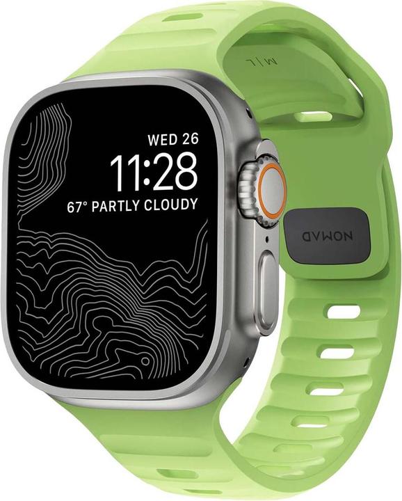 Produktbild Nomad Sport Band Glow (45 mm, Kunststoff)