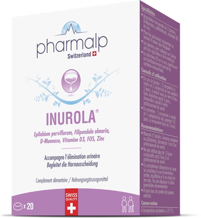 Produktbild Pharmalp INUROLA Tablette (20 Stück, Tabletten, 35 g)