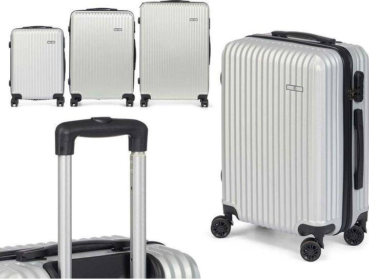 Image du produit Arte Regal set 3 valises set 3 abdominaux gris clair