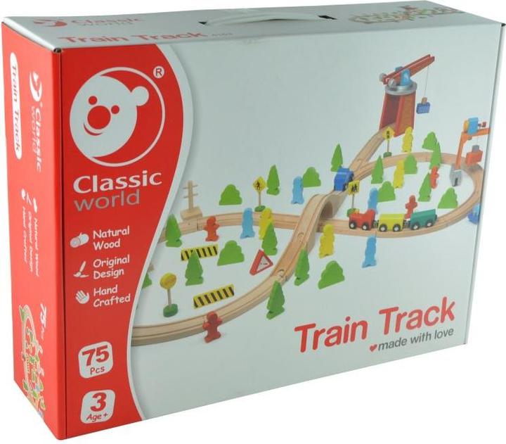 Actual product image Classic World Railroad set