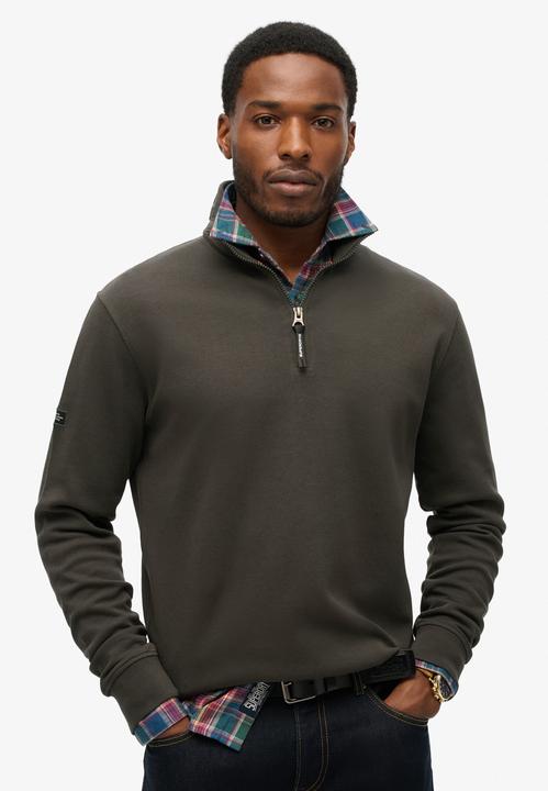 Immagine prodotto Superdry Utility Sweatshirt mit Logo und halbem Reissverschluss (M)