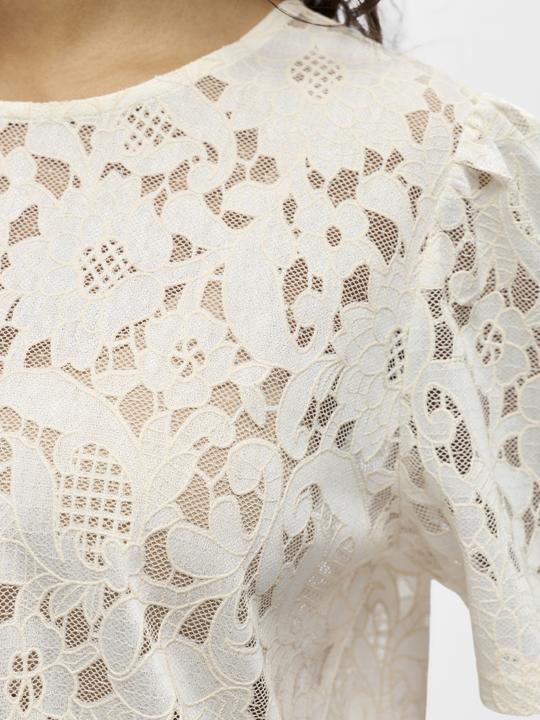 Produktbild Object Spitzen Puffärmel Bluse (XS)