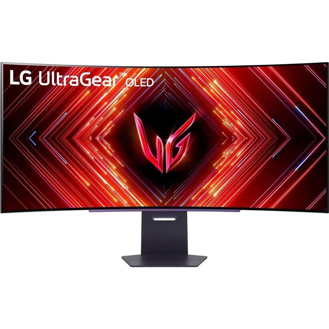 LG UltraGear 45GS95QX-B (3440 x 1440 Pixel, 45"), Monitor, Grau