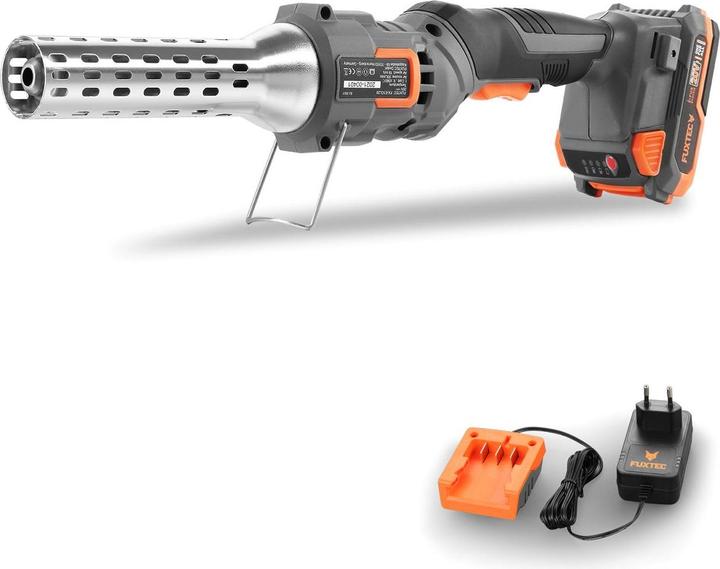 Produktbild Fuxtec 20V Akku Anzünder FX-E1CL20 SET mit 1 x Akku 2Ah, 1 x Ladegerät 1A