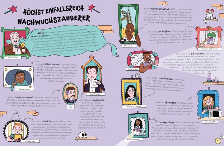 Actual product image Die erste Achterbahn der Welt und andere erstaunliche Erfindungen (German, Franziska Höllbacher, Gundula Müller-Wallraf, Mike Barfield, 2024)