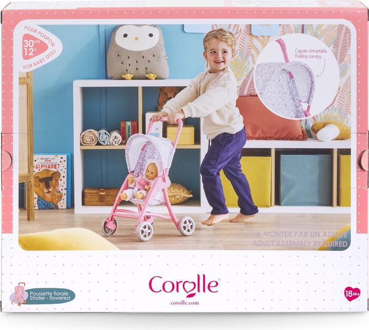 Image du produit Corolle Poussette de poupée MPP 30cm, floral