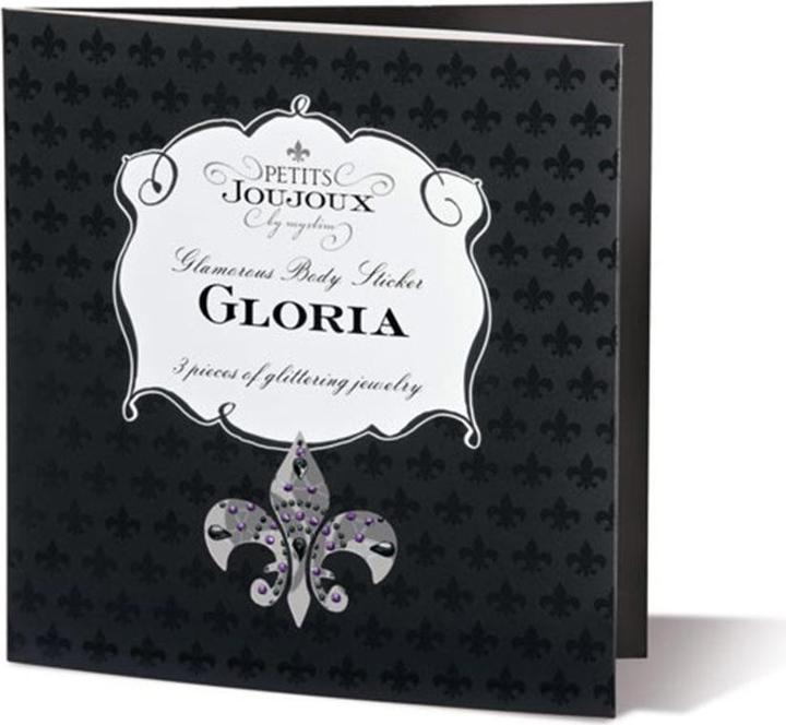 Actual product image Petits Joujoux Gloria breast and pubic mound jewelry red