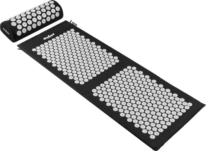 Actual product image Rebel Acupressure health mat with spikes with cushion 130x50cm black Active